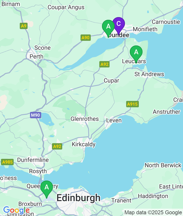 Dundee Available Airport Options